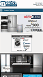 Mobile Screenshot of bartoappliances.com